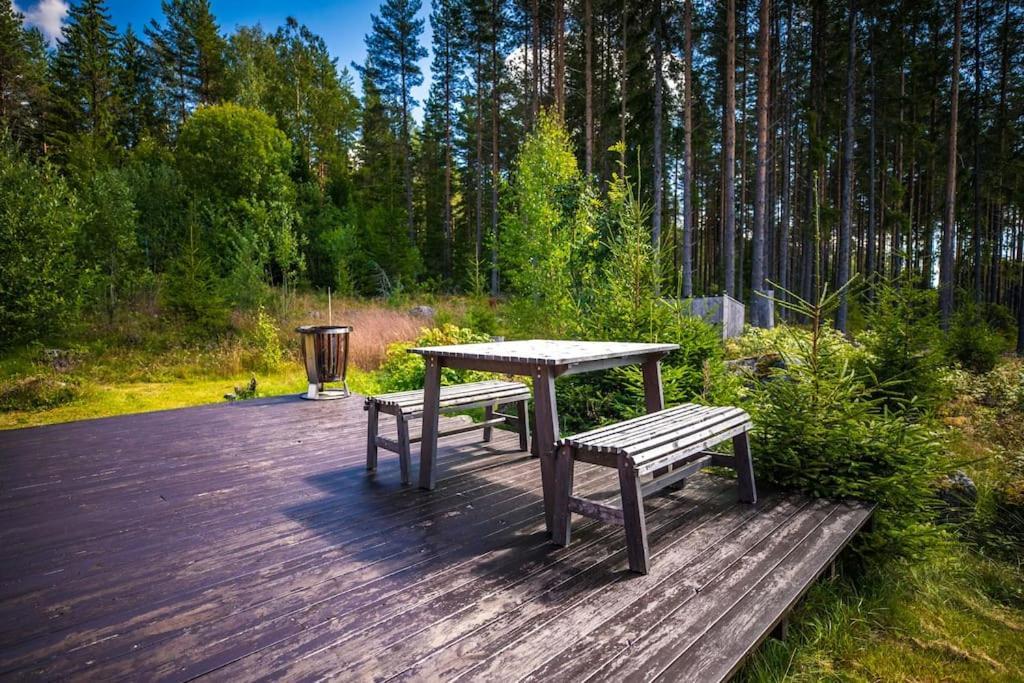 Langroesta; Ruime Blokhut Grenzend Aan Bos Villa Hagfors Exterior photo